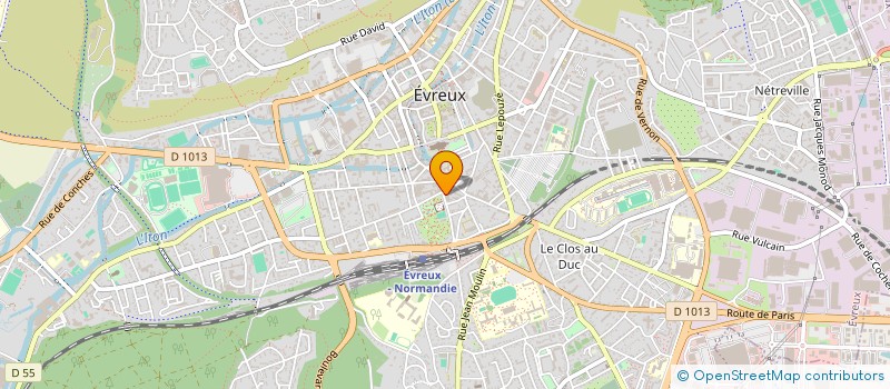 localisation de l'entreprise ATELIER LEFEVRE  EVREUX
