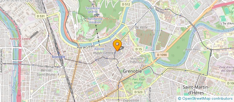 localisation de l'entreprise ATELIER LEGER à GRENOBLE