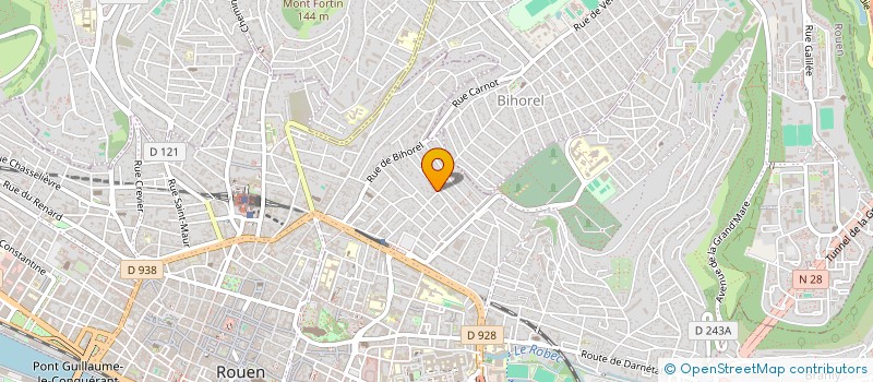 localisation de l'entreprise ATELIER LEMIERE LEVASSEUR ARCHITECTES à ROUEN