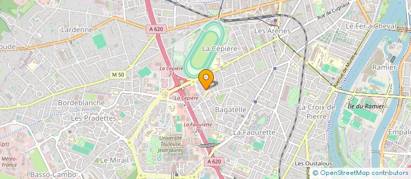 localisation de l'entreprise ATELIER LEOCADIE LEHAGRE à TOULOUSE