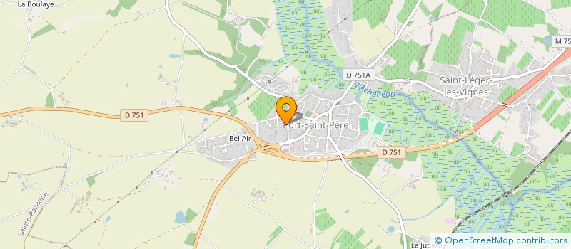 localisation de l'entreprise ATELIER LES CUIRS D'EMMA  PORT-SAINT-PERE