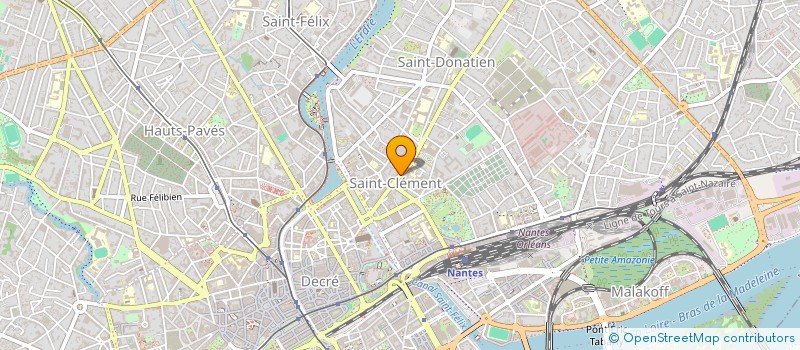 localisation de l'entreprise ATELIER LES PETITES HEURES à NANTES