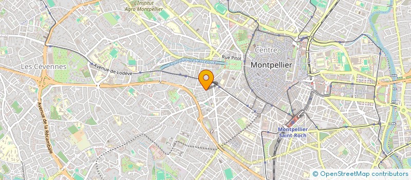 localisation de l'entreprise ATELIER LEVY BACKES à MONTPELLIER