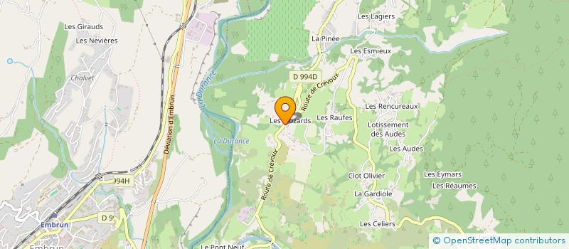 localisation de l'entreprise ATELIER LIGNIN' à BARATIER