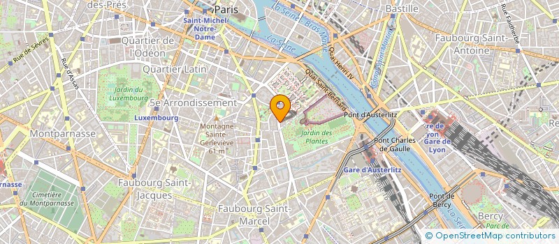 localisation de l'entreprise ATELIER LINNE  PARIS