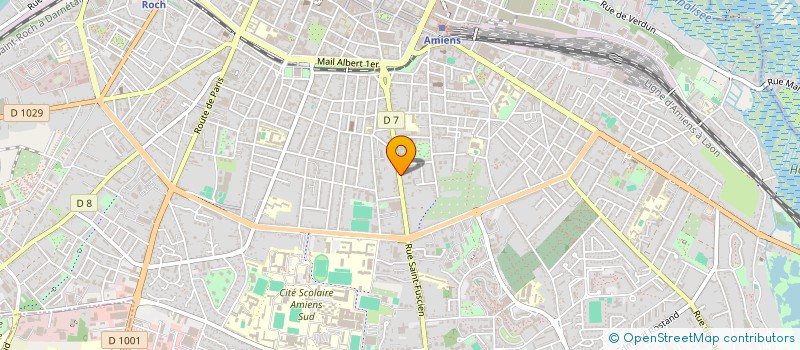 localisation de l'entreprise ATELIER LIZE à AMIENS
