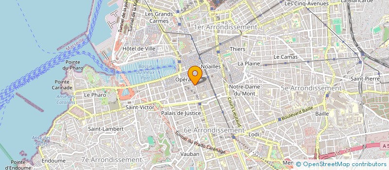 localisation de l'entreprise ATELIER LM à MARSEILLE