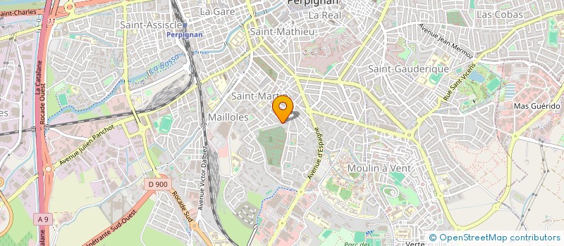 localisation de l'entreprise ATELIER LOWE  PERPIGNAN