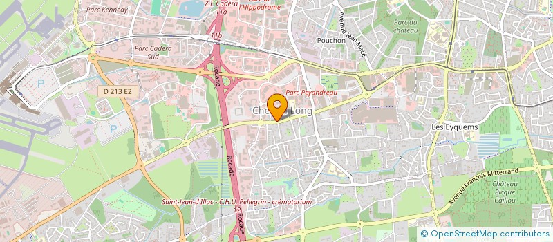 localisation de l'entreprise ATELIER LTA  MERIGNAC