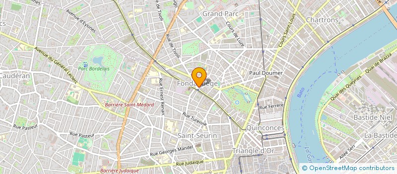 localisation de l'entreprise ATELIER LUBIATO  BORDEAUX