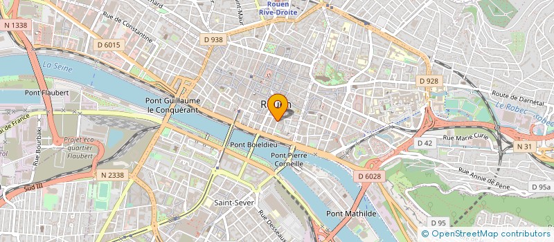 localisation de l'entreprise ATELIER LUCIEN à ROUEN