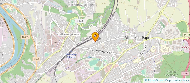 localisation de l'entreprise ATELIER LYONNAIS DE MAROQUINERIE à CHASSIEU