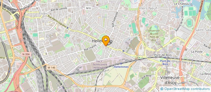 localisation de l'entreprise ATELIER LYRIQUE D'HELLEMMES à LILLE