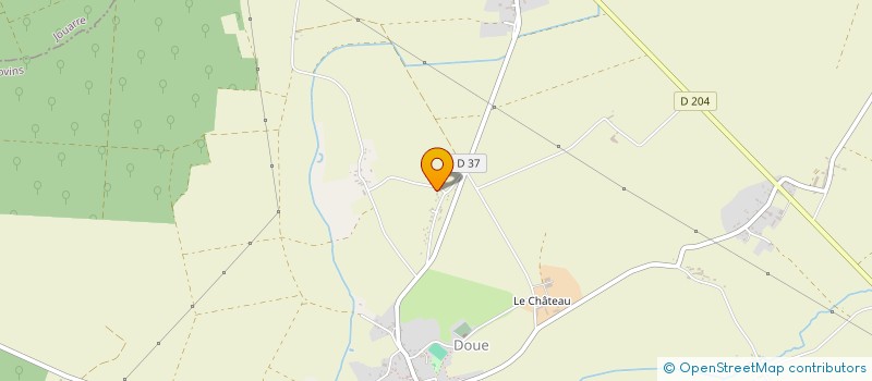 localisation de l'entreprise ATELIER M  DOUE