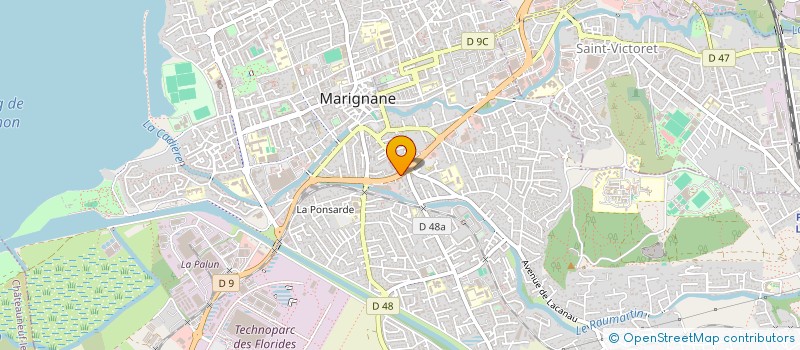 localisation de l'entreprise ATELIER M B à MARIGNANE