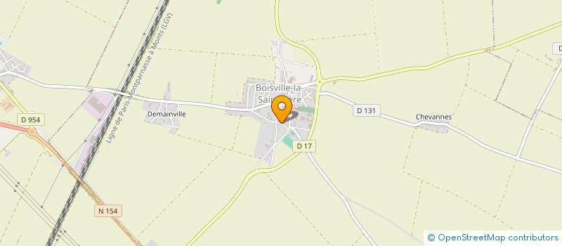 localisation de l'entreprise ATELIER MA FABRIQUE  BOISVILLE-LA-SAINT-PERE