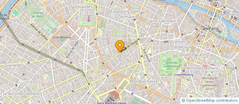 localisation de l'entreprise ATELIER MADAME  PARIS