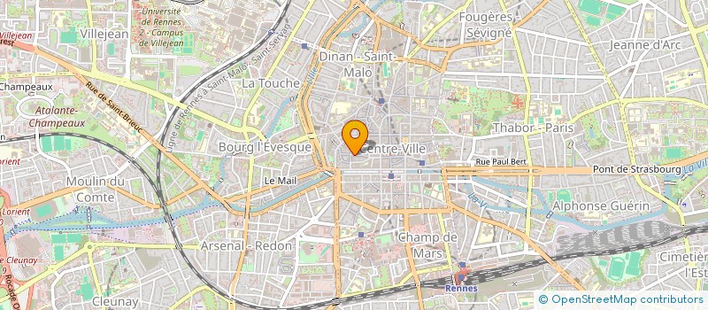 localisation de l'entreprise ATELIER MADELEINE  RENNES