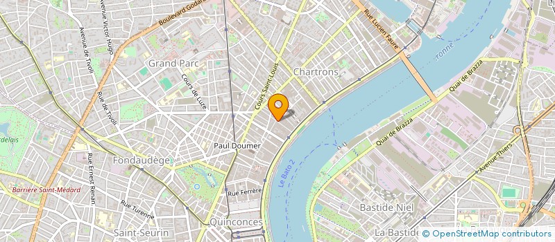 localisation de l'entreprise ATELIER MAGNOLIA  BORDEAUX