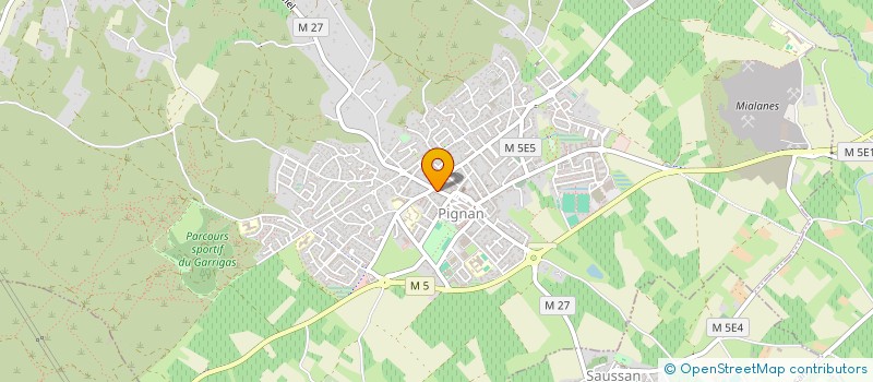 localisation de l'entreprise ATELIER MAIA à PIGNAN