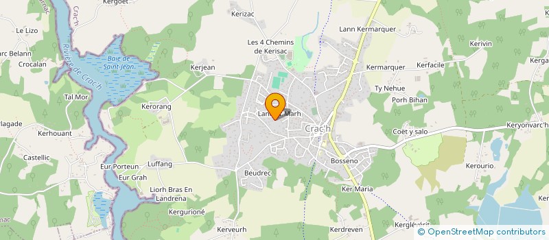 localisation de l'entreprise ATELIER MANEO  CRACH