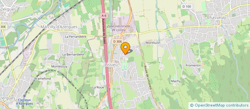 localisation de l'entreprise ATELIER MANON  LISSIEU