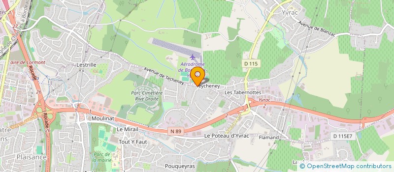 localisation de l'entreprise ATELIER MANUFACTURE à YVRAC