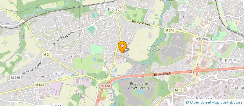 localisation de l'entreprise ATELIER MANUTENTION DE PIANO DE PIBRAC  PIBRAC