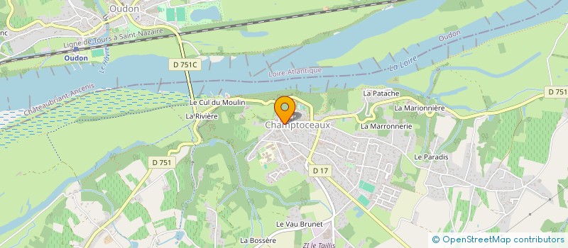 localisation de l'entreprise ATELIER MARIANNE  OREE D'ANJOU