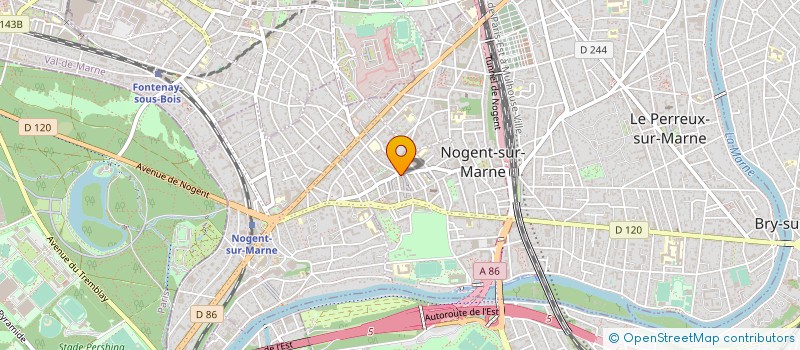 localisation de l'entreprise ATELIER MARINE à NOGENT-SUR-MARNE