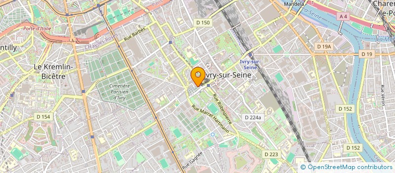 localisation de l'entreprise ATELIER MAS à IVRY-SUR-SEINE