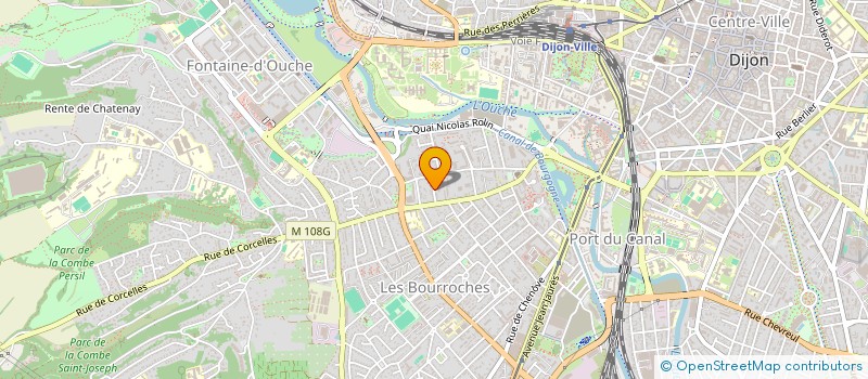 localisation de l'entreprise ATELIER MCP à DIJON