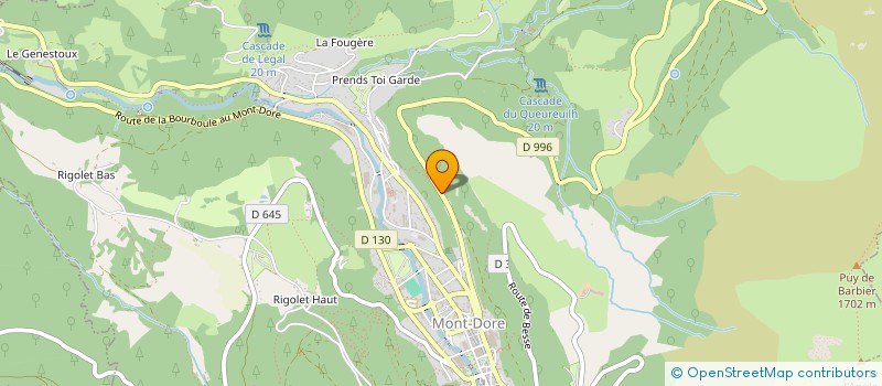 localisation de l'entreprise ATELIER MD à MONT-DORE