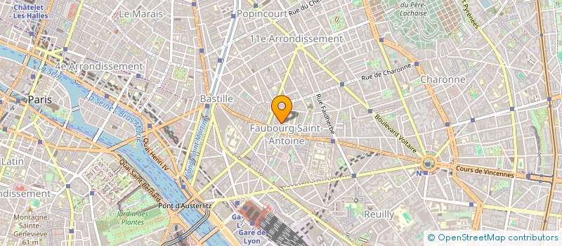 localisation de l'entreprise ATELIER MDB  PARIS