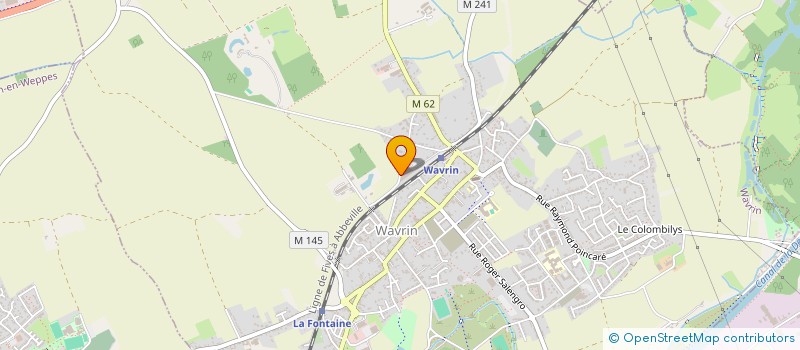 localisation de l'entreprise ATELIER MECANIQUE ANNOEULLINOIS à WAVRIN