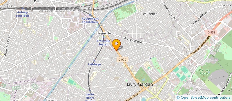 localisation de l'entreprise ATELIER MECANIQUE OUTILLAGE à LIVRY-GARGAN