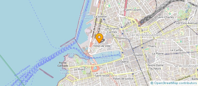 localisation de l'entreprise ATELIER MEDITERRANEEN DE RECHERCHE CINEMATOGRAPHIQUE à MARSEILLE