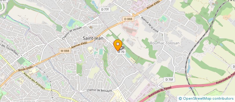 localisation de l'entreprise ATELIER MEDOOSA à SAINT-JEAN