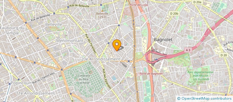 localisation de l'entreprise ATELIER MELTING POT  PARIS