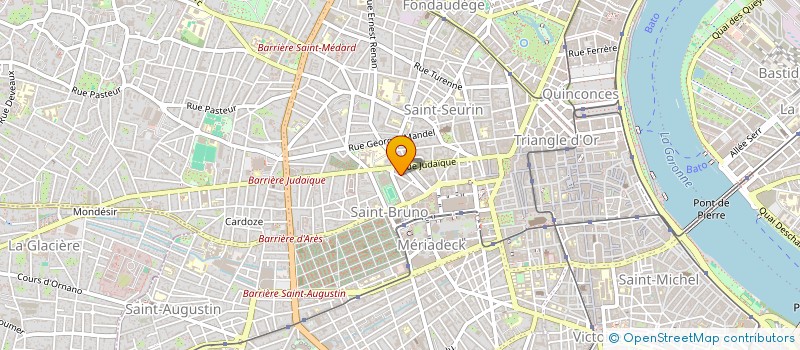 localisation de l'entreprise ATELIER MEM à BORDEAUX