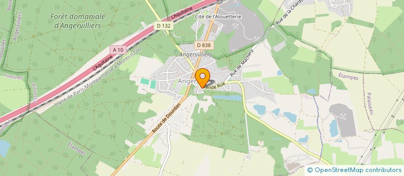 localisation de l'entreprise ATELIER MEMOIRES IMAGES SONS  ANGERVILLIERS