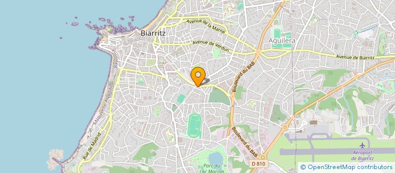 localisation de l'entreprise ATELIER MERCEDENIA à BIARRITZ