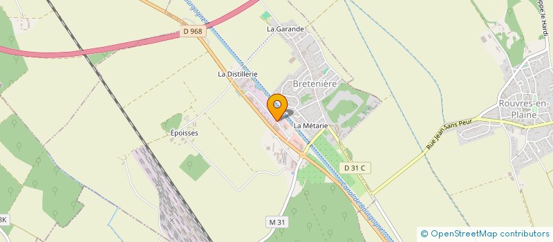 localisation de l'entreprise ATELIER METALLURGIQUE ROBERT à BRETENIERE