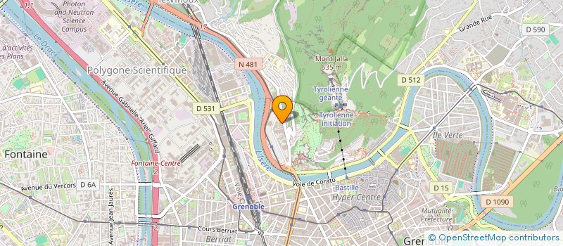 localisation de l'entreprise ATELIER METIS à GRENOBLE