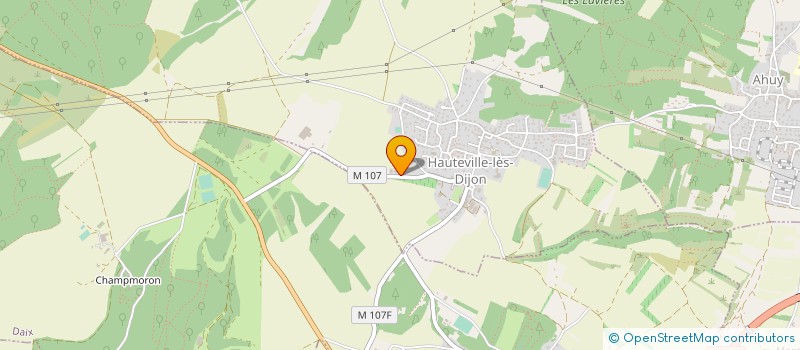 localisation de l'entreprise ATELIER MICHEL BODIN à HAUTEVILLE-LES-DIJON