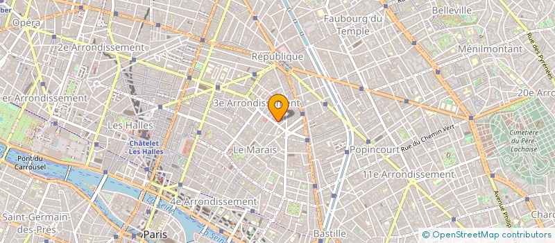 localisation de l'entreprise ATELIER MIGNON  PARIS