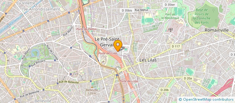 localisation de l'entreprise ATELIER MIZUKI DE PARIS à LE PRE-SAINT-GERVAIS