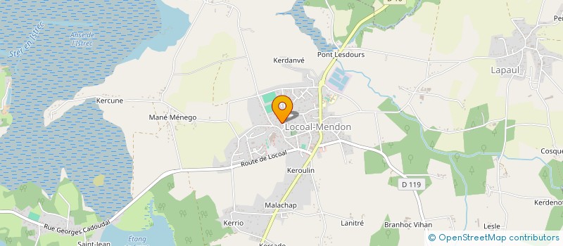 localisation de l'entreprise ATELIER MOBILE D ARTS PLASTIQUES  LOCOAL-MENDON