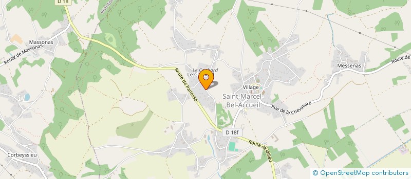 localisation de l'entreprise ATELIER MOBILE SOUDURE ET ALESAGE à SAINT-MARCEL-BEL-ACCUEIL