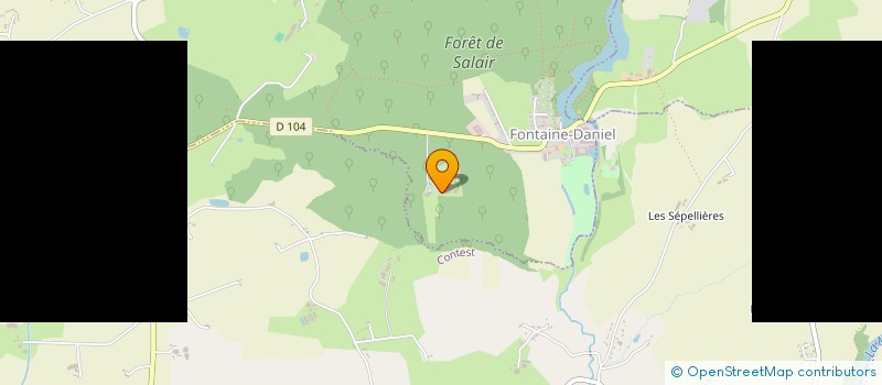 localisation de l'entreprise ATELIER MONASTIQUE DE GODONCOURT  SAINT-GEORGES-BUTTAVENT